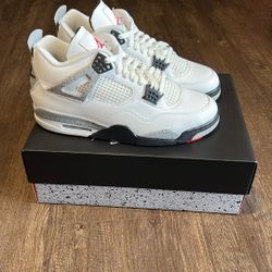 Jordan 4 White Cements