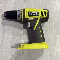 RYOBI 18v 1/2” Cordless Drill / Driver #P202 (tool Only)