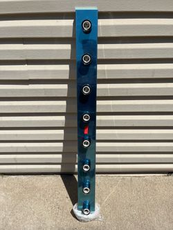 8 Bulb Chrome Bar Light