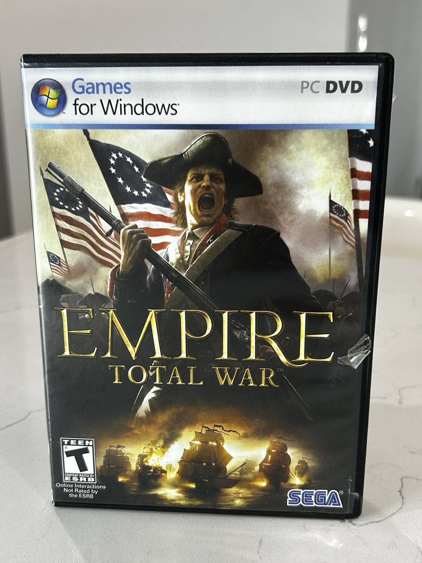 Empire Total War PC DVD-ROM Sega Strategy Game