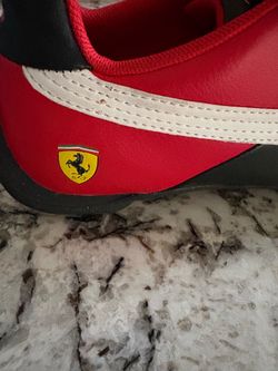 Puma SF Ferrari Junior Leather Shoes