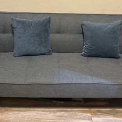 Gray Serta Sofa Bed