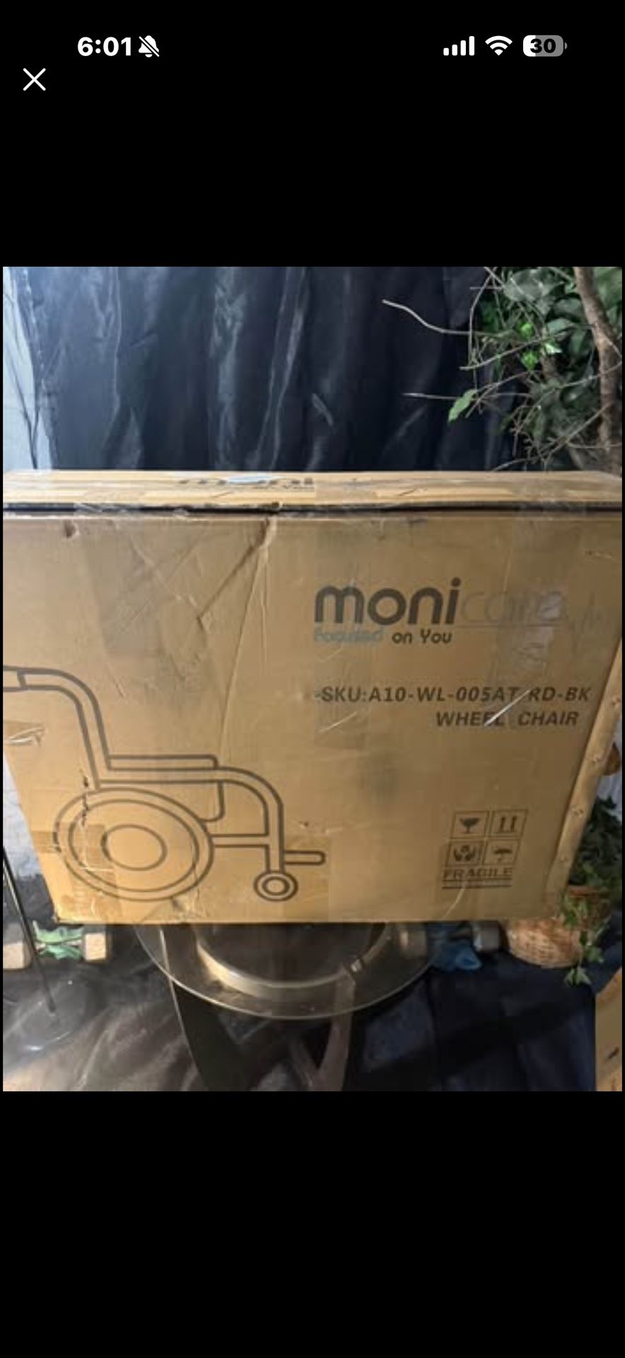 Folding Mobility Chair – Brand New in Box