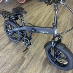 Elux Sierra Folding EBike With Upgrades