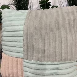 Multi Colored Large Couch Pillow