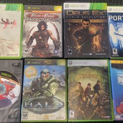 Xbox & Nintendo Gamecube games 