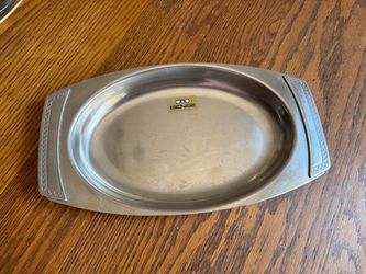 Gense Stainless Steel Oval Serving Dish