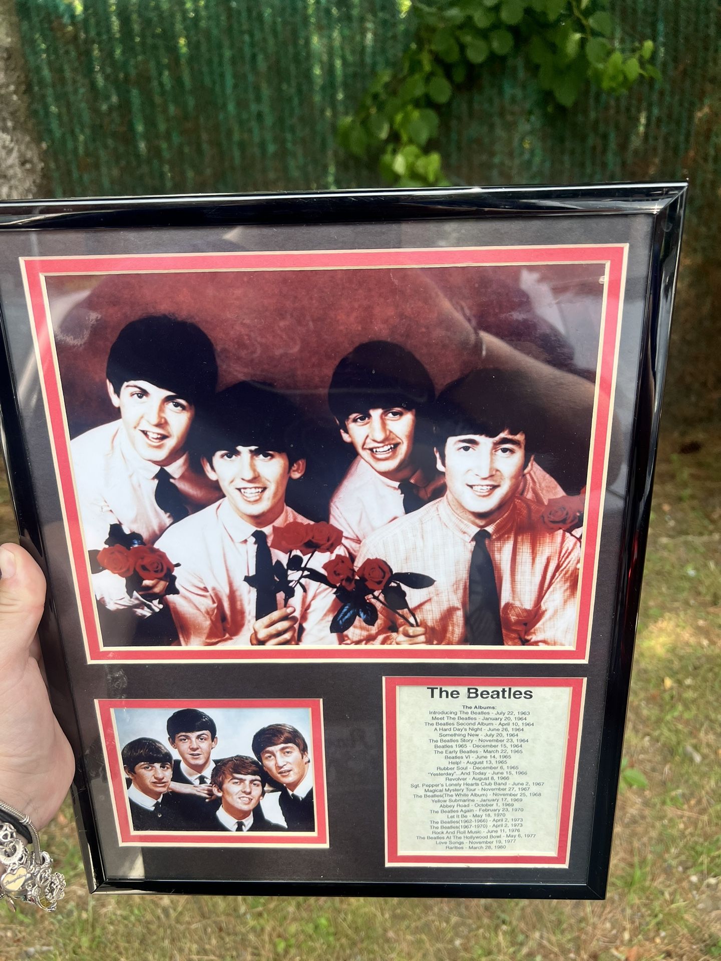 BEATLES FRAMED ARTWORK