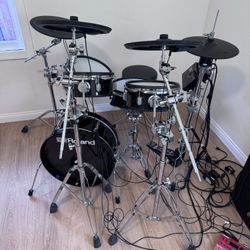 Roland V-Drums Acoustic Design VAD506 Kit – Near Mint, Fully Upgraded – $2,950
