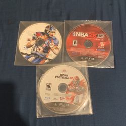 PS3 Sport Console Games 