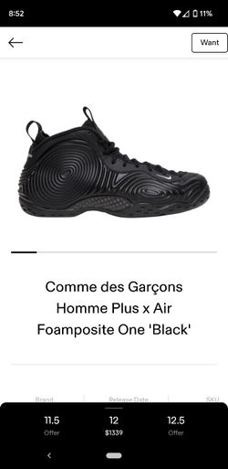 Nike Air Foamposite 1 Comme Des Garcon