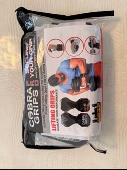 Cobra Grips Weight Lifting Pads Pro Wrist Wraps Gym Deadlift Grip Straps Alternative