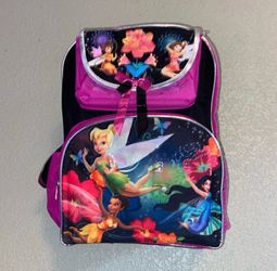 Disney -Tinker Bell- Reinforced Large School 16”H x 12” W  NEW