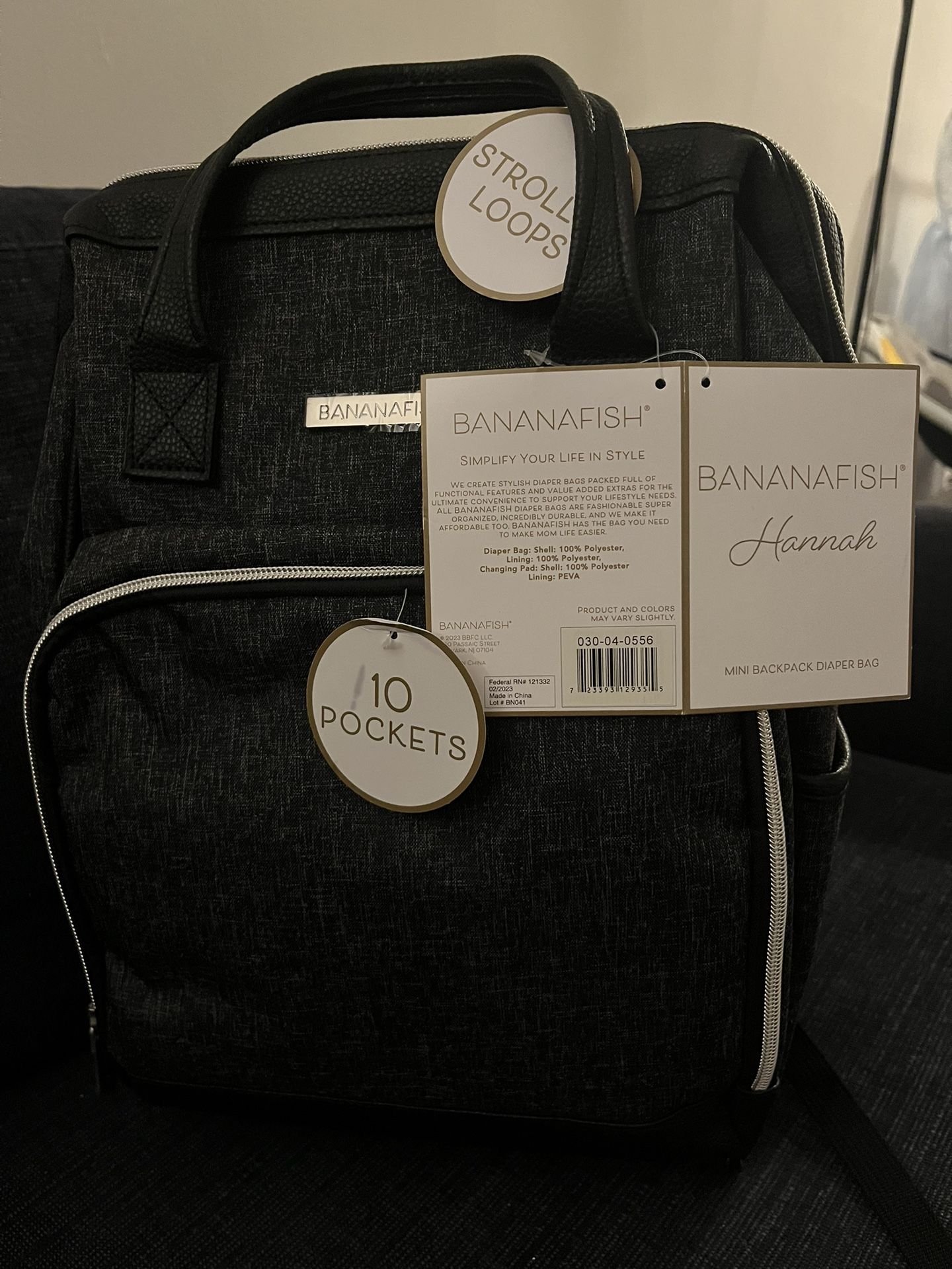 Bananafish Mini Backpack Diaper Bag 