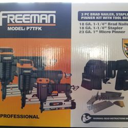 Brad Nailer, Stapler, Pinner Kit, Tool Belt 