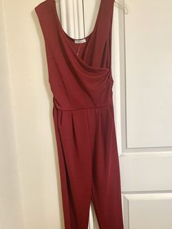 Maroon Jumpsuit