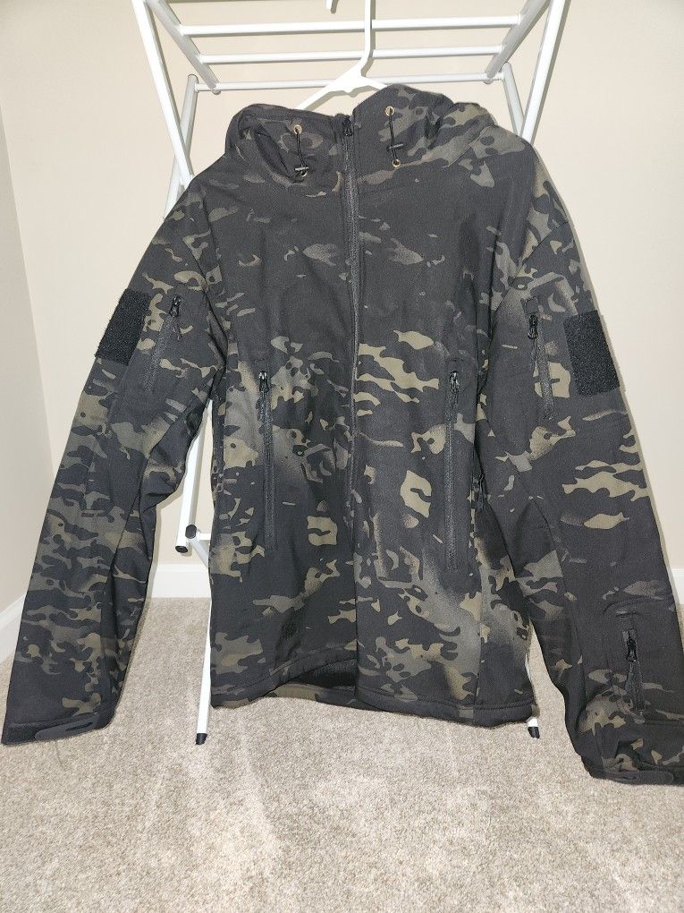 Free Soldier Tactical Waterproof Hiking Jacket Size L