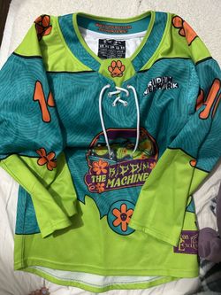 Sunshine attire The riddim machine hockey jersey