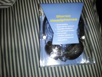 Stereo headphones