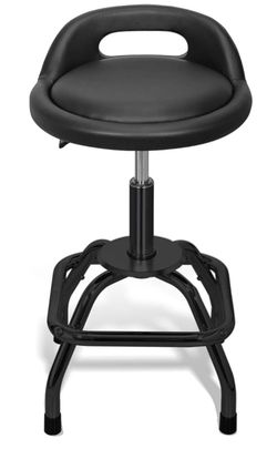 Bar Stool, Adjustable Height & 360• Swivel 