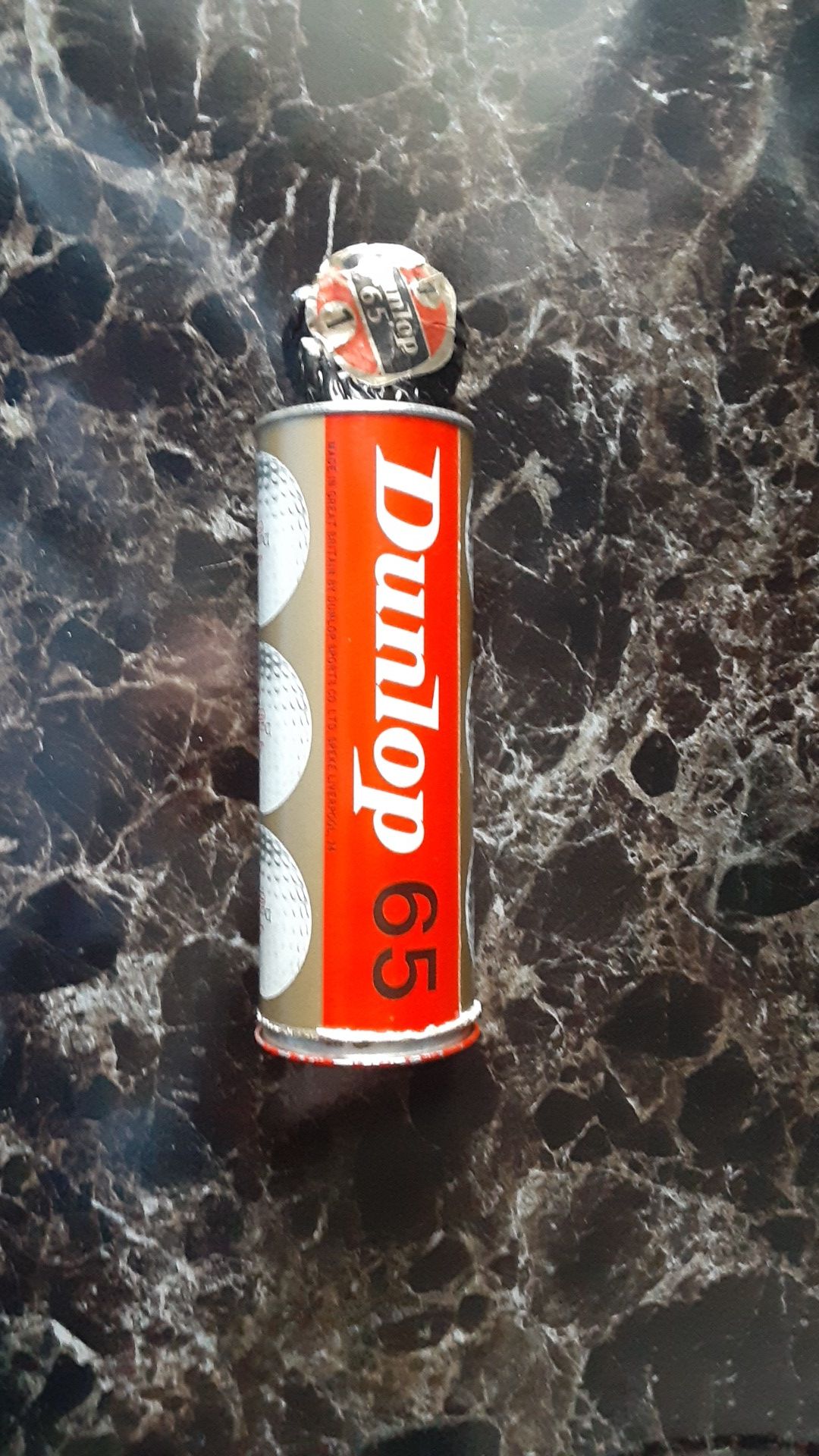 Vintage Dunlop 65 (3) in wrappers, made in Great Britain. Great collectable