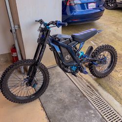 Sur-Ron Light Bee X (LBX) FULL BUILD — EXT suspension, 72V, Sotion motor, Torp 1000, KO swingarm, powdercoat