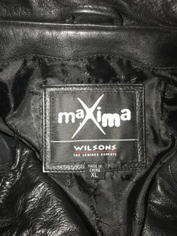 Woman’s XL leather jacket!! Purchased at Wilson’s Leather. Was $300 new. Maybe worn 5 times. In perfect condition!!