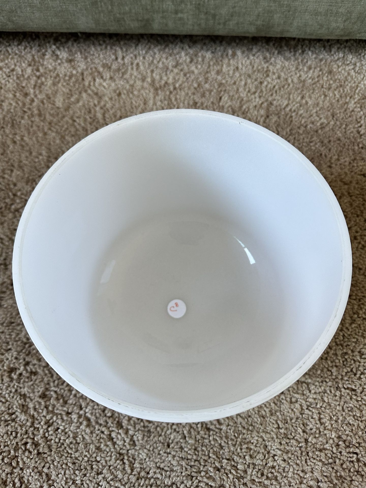 Crystal Singing Bowl - 8 Inch C