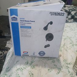 Tub And Shower Faucet. 