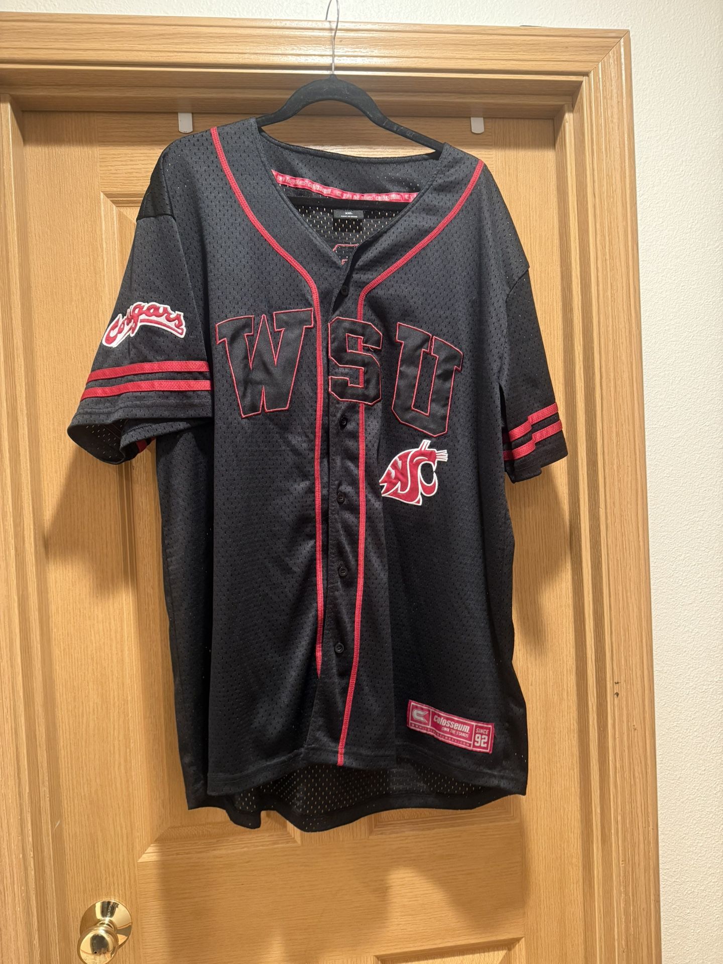 WSU Cougar Baseball Jersey