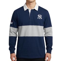 New York Yankees 2026 Rugby Night Long Sleeve Rugby Shirt (Stadium Giveaway) – Size XL