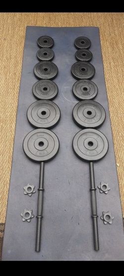 Adjustable dumbbells weights https://offerup.com/redirect/?o=c2V0LjR4NWxicy40eDIuNWxicy40eDEuNWxicy50b3RhbA==.40lbs.brand new in box