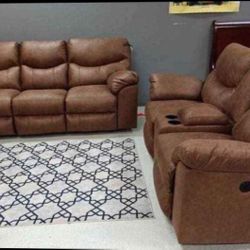 Power Reclining Sofa Or Love Seat In Stock $999 Each