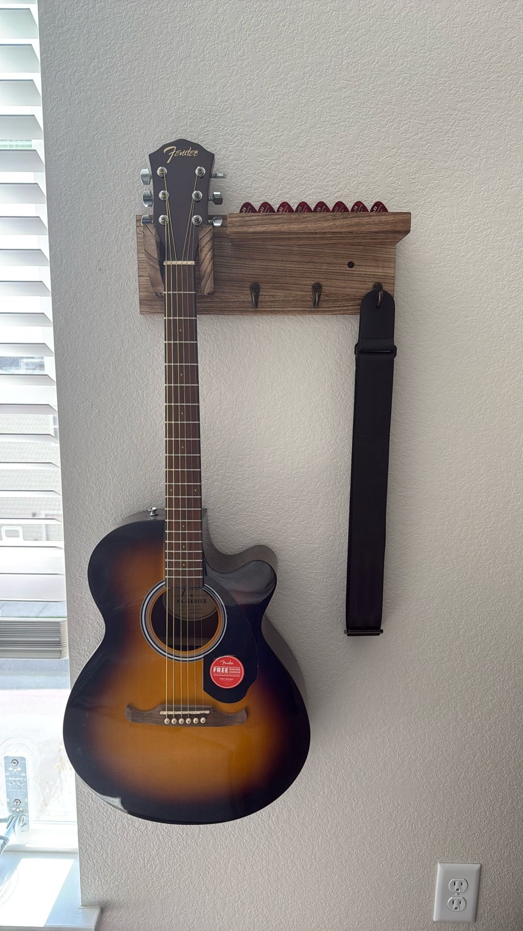 Guitar And Holder