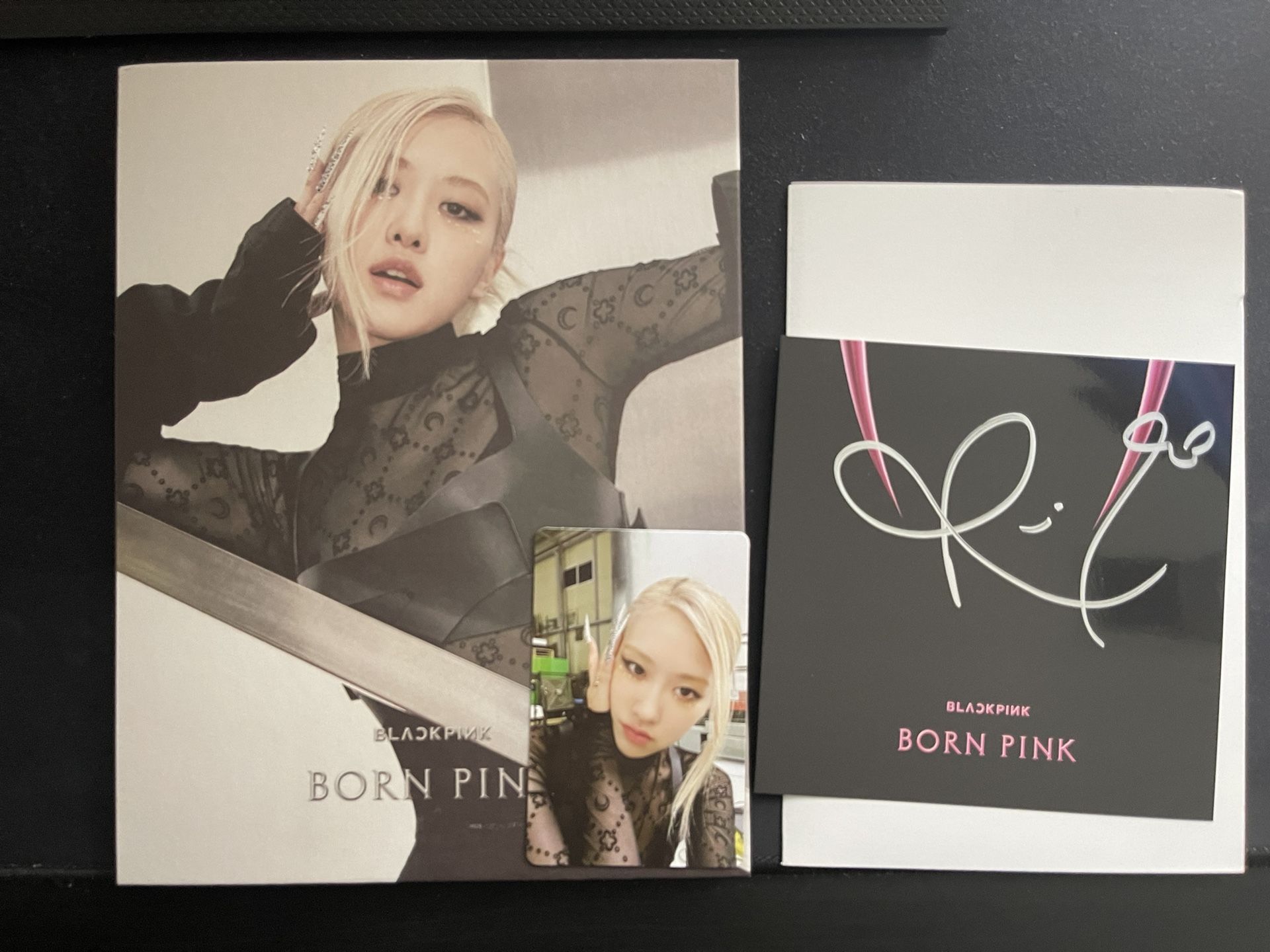 Blackpink Born Pink Signed Digipack Rose