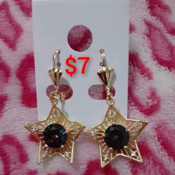 Gold Plated Earrings/Aretes De Oro Laminado for Sale in Houston, TX -  OfferUp