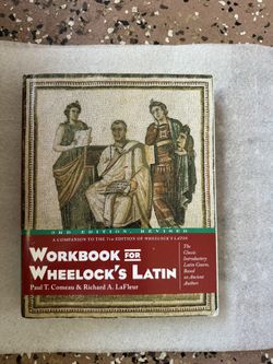 Workbook for Wheelock's Latin, 3rd Edition, Revised - by Paul T Comeau & Richard A LaFleuru