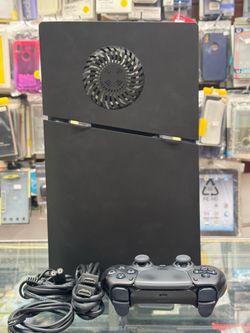 Sony PlayStation 5 Slim Digital 1TB w/ controller and wires