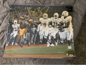 Reggie Bush Signed Poster
