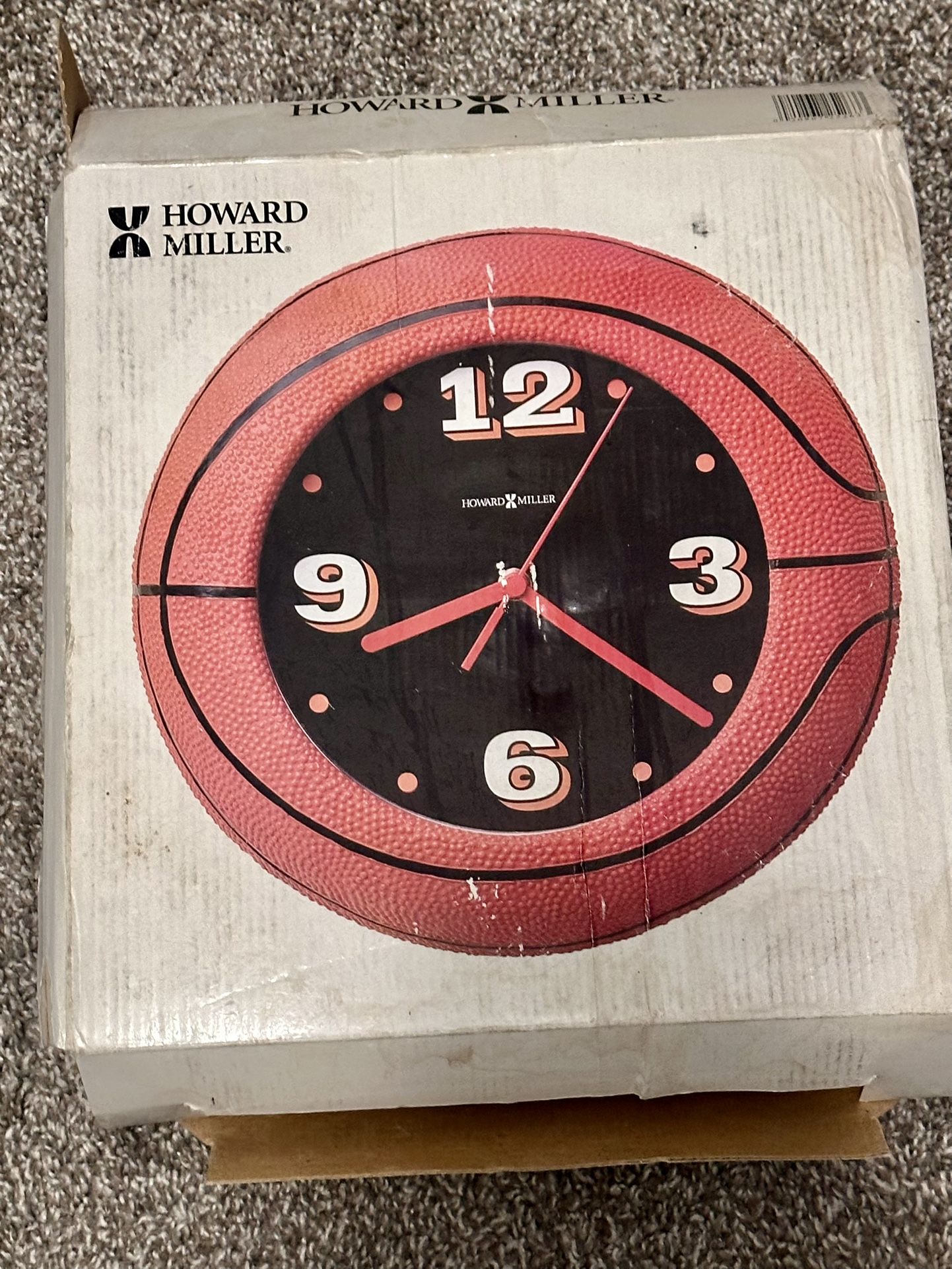Howard Miller Basketball Wall Clock