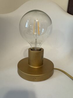 Gold Table Lamp Or Sconce Light
