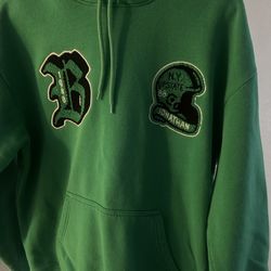 H&M Hoodie (M) / Wisconsin Pullover (M) / Flannel Jacket (L) 