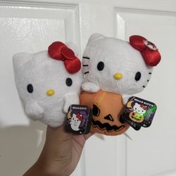 Hello Kitty Halloween Plushies
