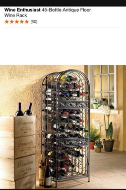 Wine Rack Gold Color