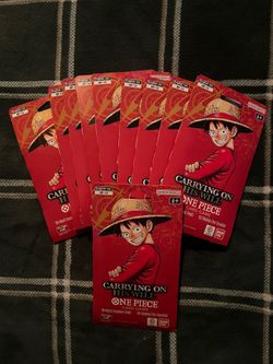 One Piece OP-13 Carrying On His Will English Booster Packs