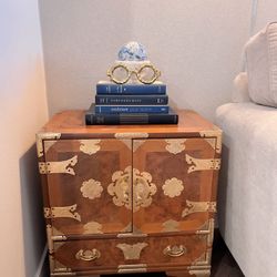 Korean Tansu Style Chinoiserie Chest 