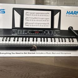 Alesis Harmony 54 Key Portable Keyboard With Build In Speakers 