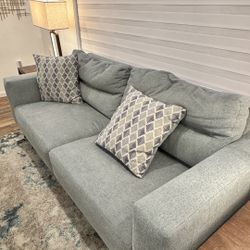 Green Sofa Barely Used