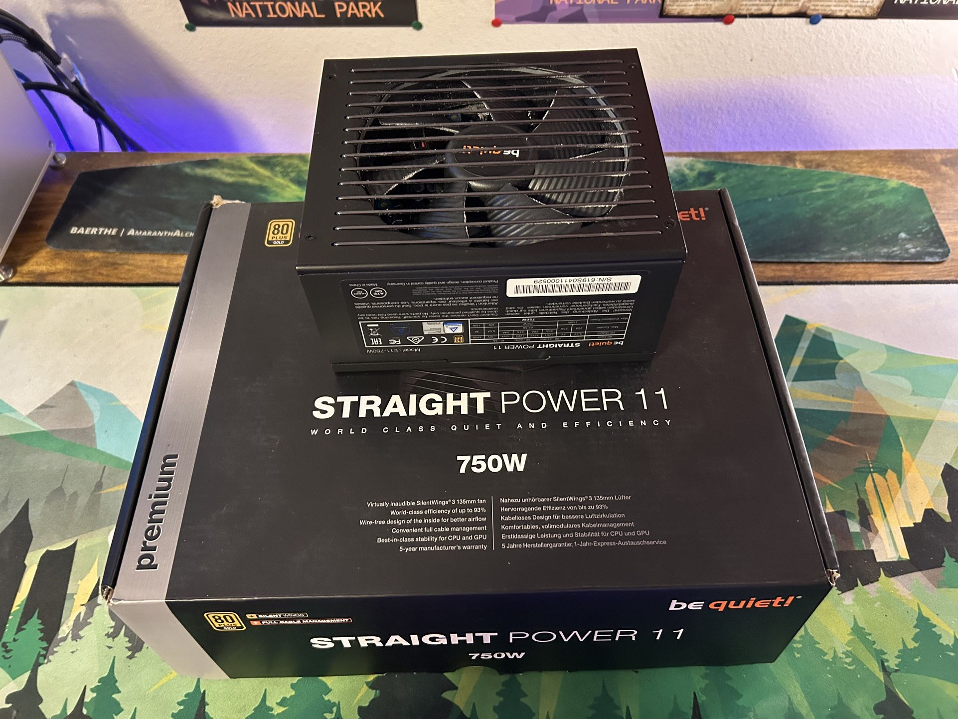 be quiet! Straight Power 11 550W 550 W 80+ Gold Certified Fully Modular ATX Power Supply