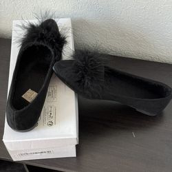 Black Shoes Size 38